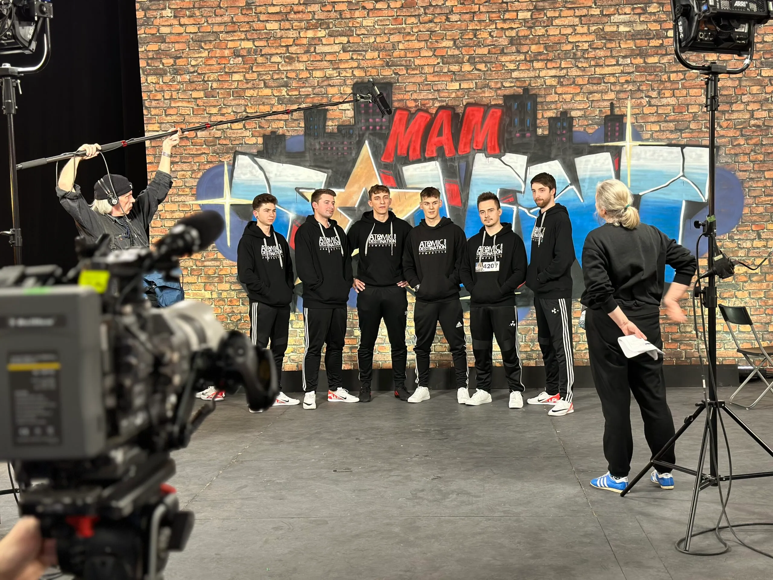 Pokaz Jumpstyle na scenie